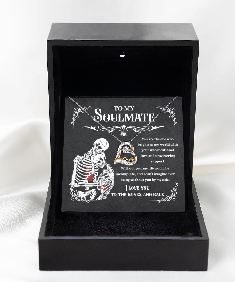 Soulmate Halloween Gift - Necklace - Unwavering Support