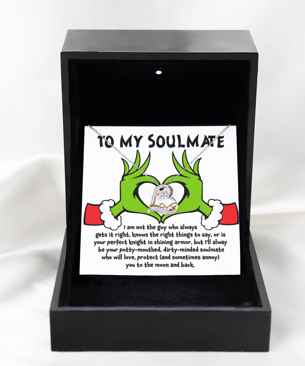 Soulmate Gift - Heart Necklace - Perfect Knight