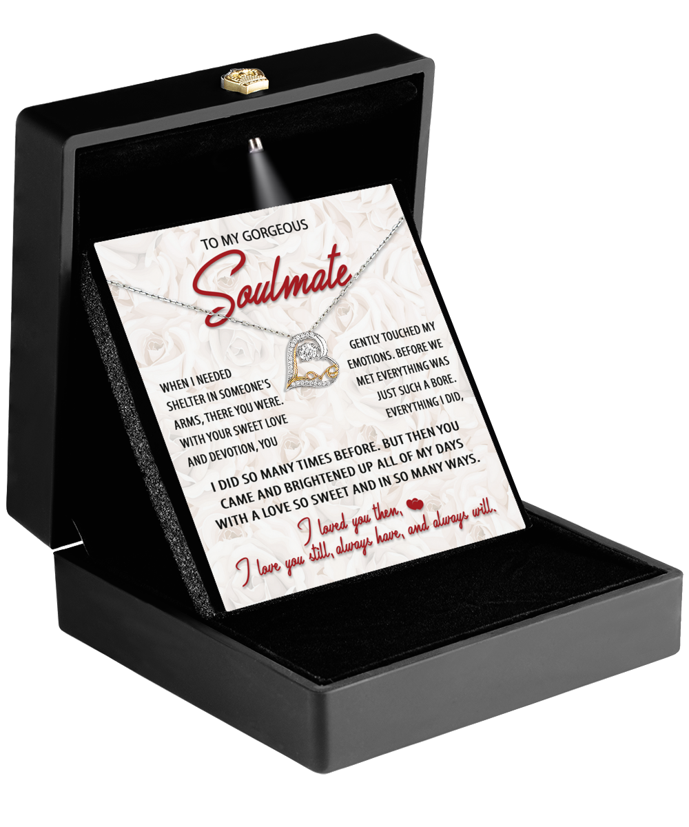 Soulmate Gift - Love Heart Necklace - Your Sweet Love