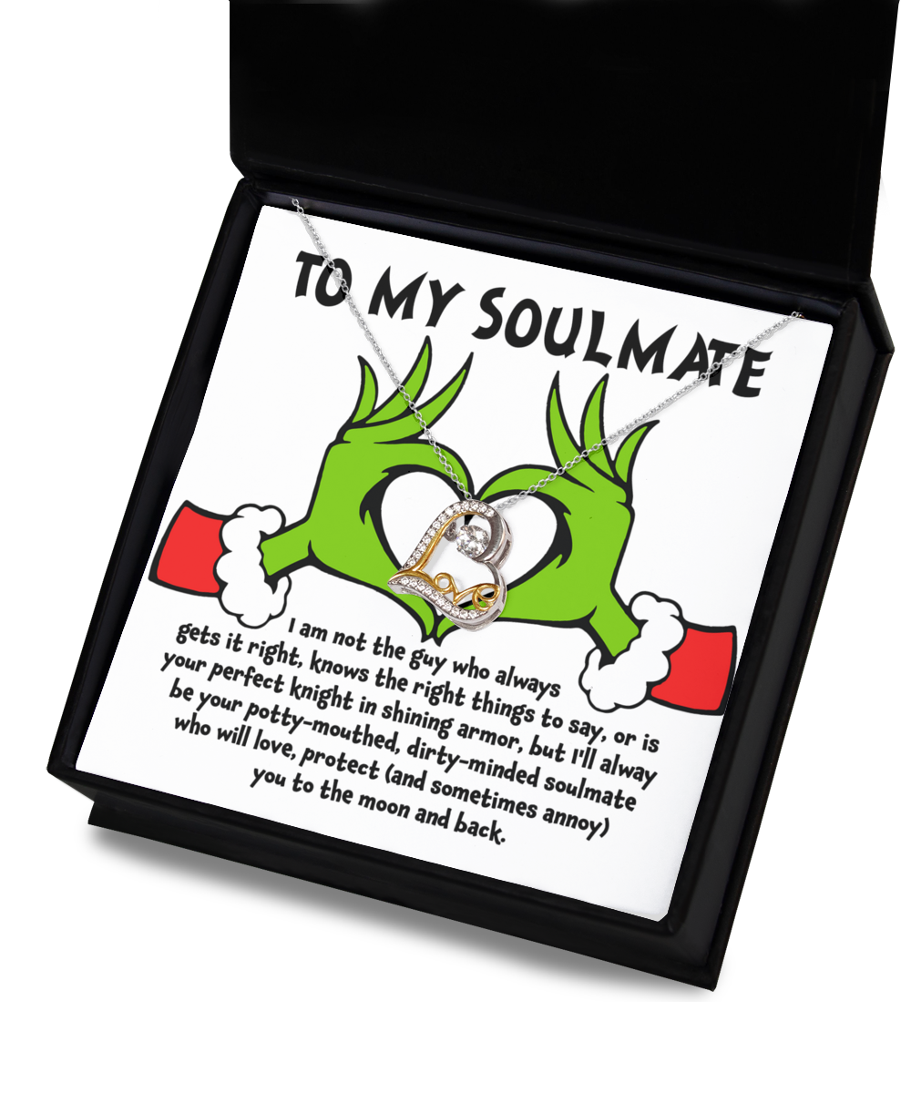 Soulmate Gift - Heart Necklace - Perfect Knight