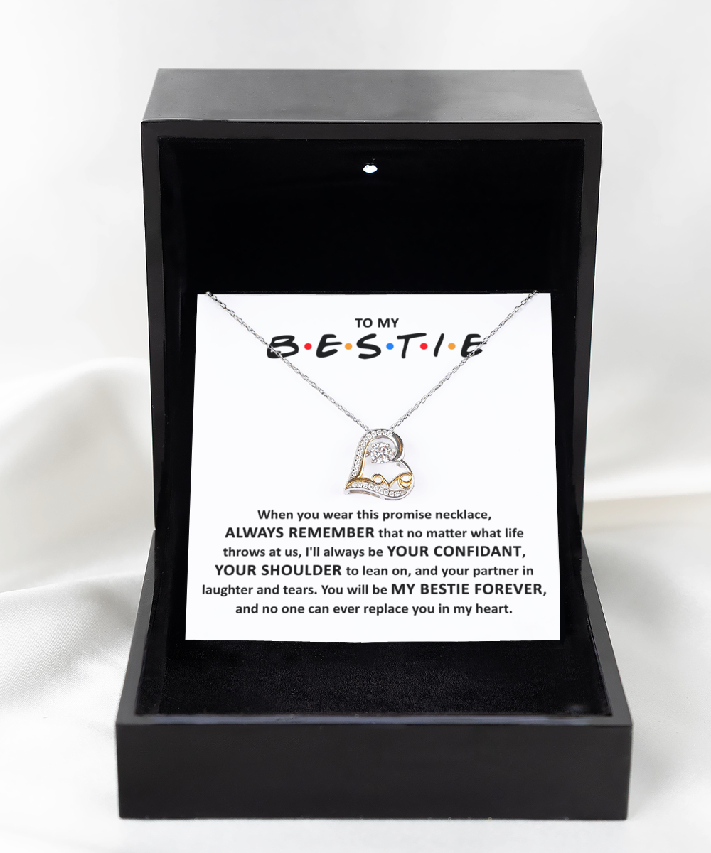 To My Bestie Gift - Promise Necklace