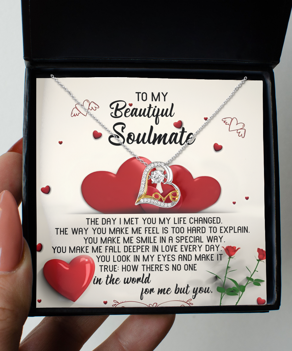 Soulmate - Smile In A Special Way - Heart Necklace