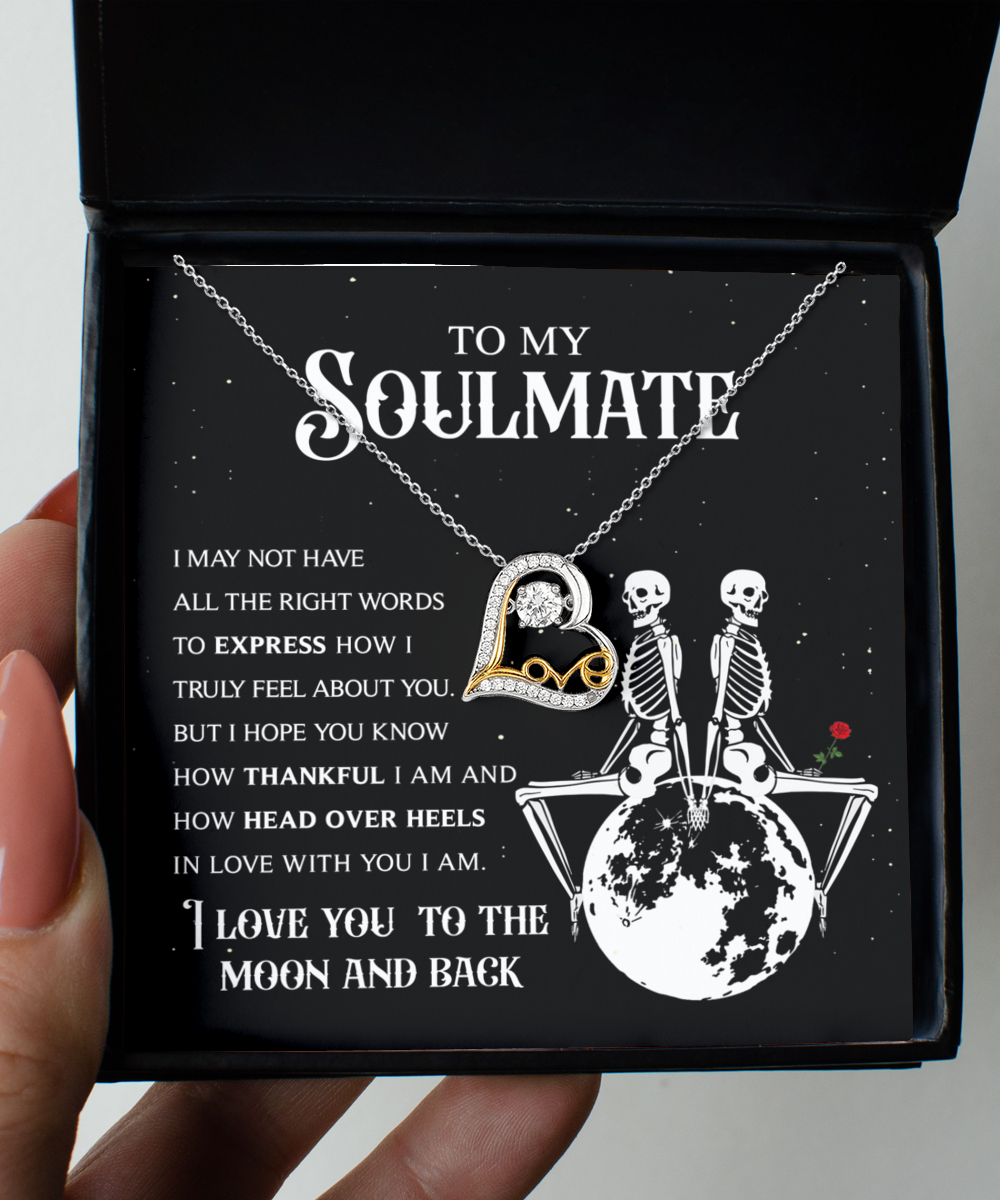 Soulmate Halloween Gift - Necklace - In Love With You