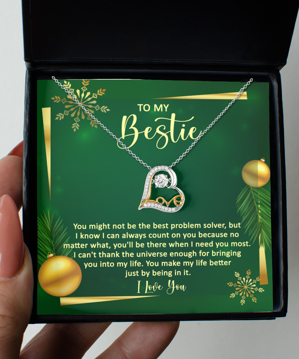 Bestie - Necklace Gift - Problem Solver