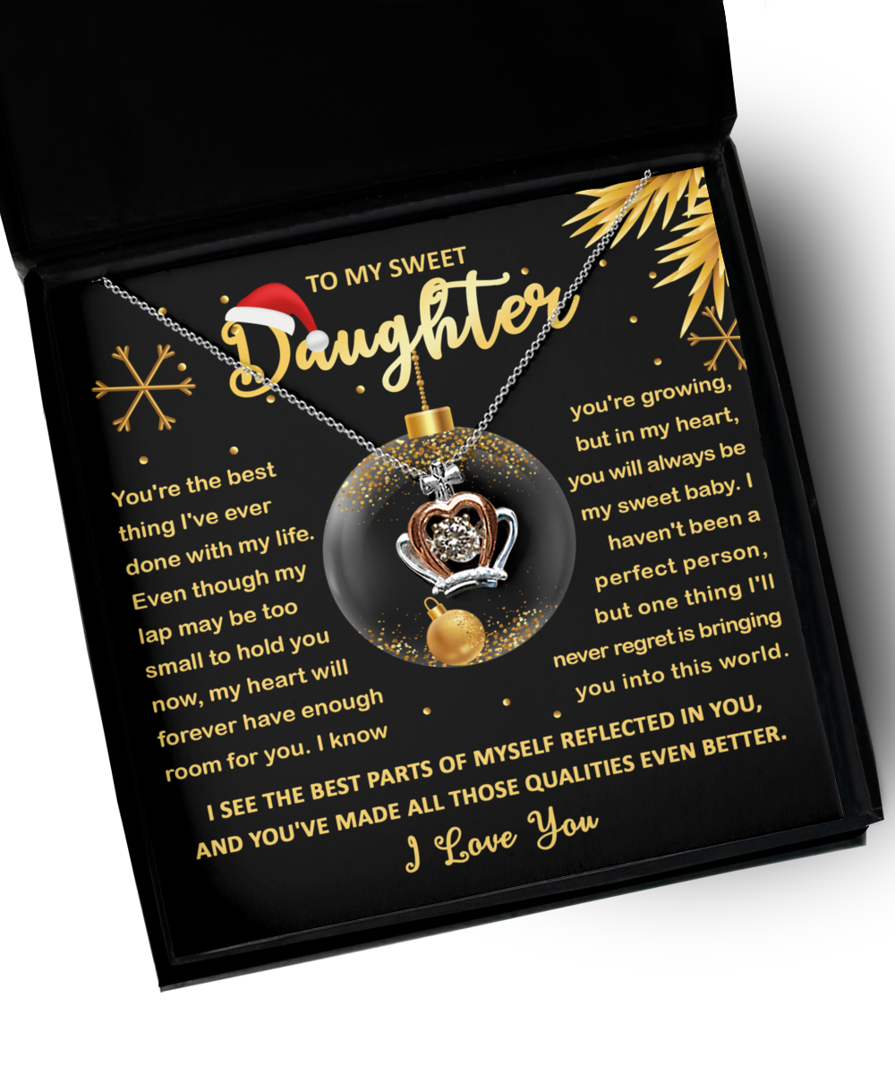 Daughter Christmas Necklace Gift - Room For You