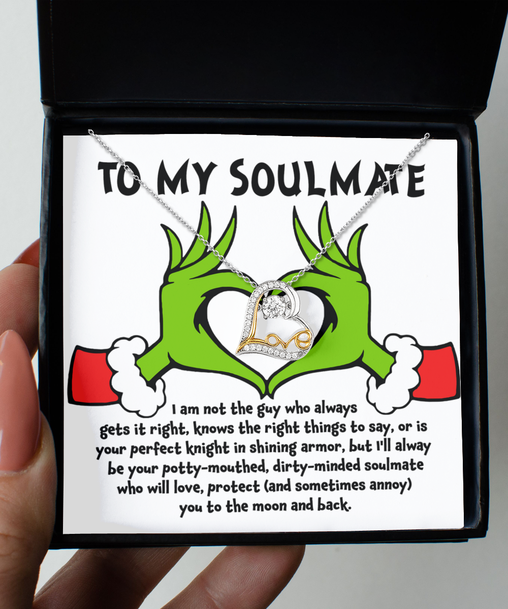 Soulmate Gift - Heart Necklace - Perfect Knight